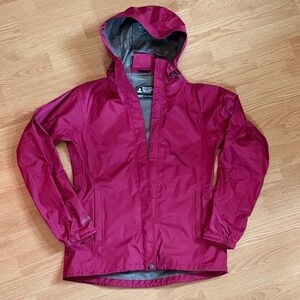 Eastern mountain sports Magenta Hooded Jacket